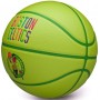 Баскетбольний м’яч Wilson NBA Team Neon Boston Celtics розмір 7 композитна шкіра (WZ4037401XB — оригінал