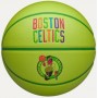 Баскетбольний м’яч Wilson NBA Team Neon Boston Celtics розмір 7 композитна шкіра (WZ4037401XB — оригінал