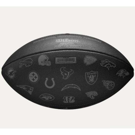 М'яч для американського футболу Wilson NFL Official 32 Team Logo Black оригінал (WF4015701XBOF) М'яч для американського футболу Wilson NFL Official 32 Team Logo Black оригінал (WF4015701XBOF)