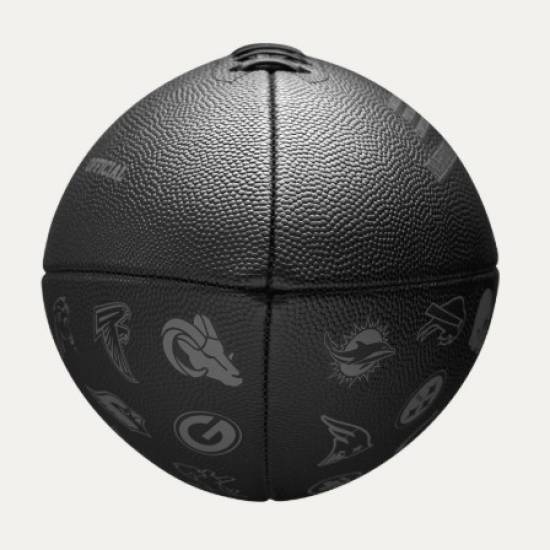 М'яч для американського футболу Wilson NFL Official 32 Team Logo Black оригінал (WF4015701XBOF) М'яч для американського футболу Wilson NFL Official 32 Team Logo Black оригінал (WF4015701XBOF)