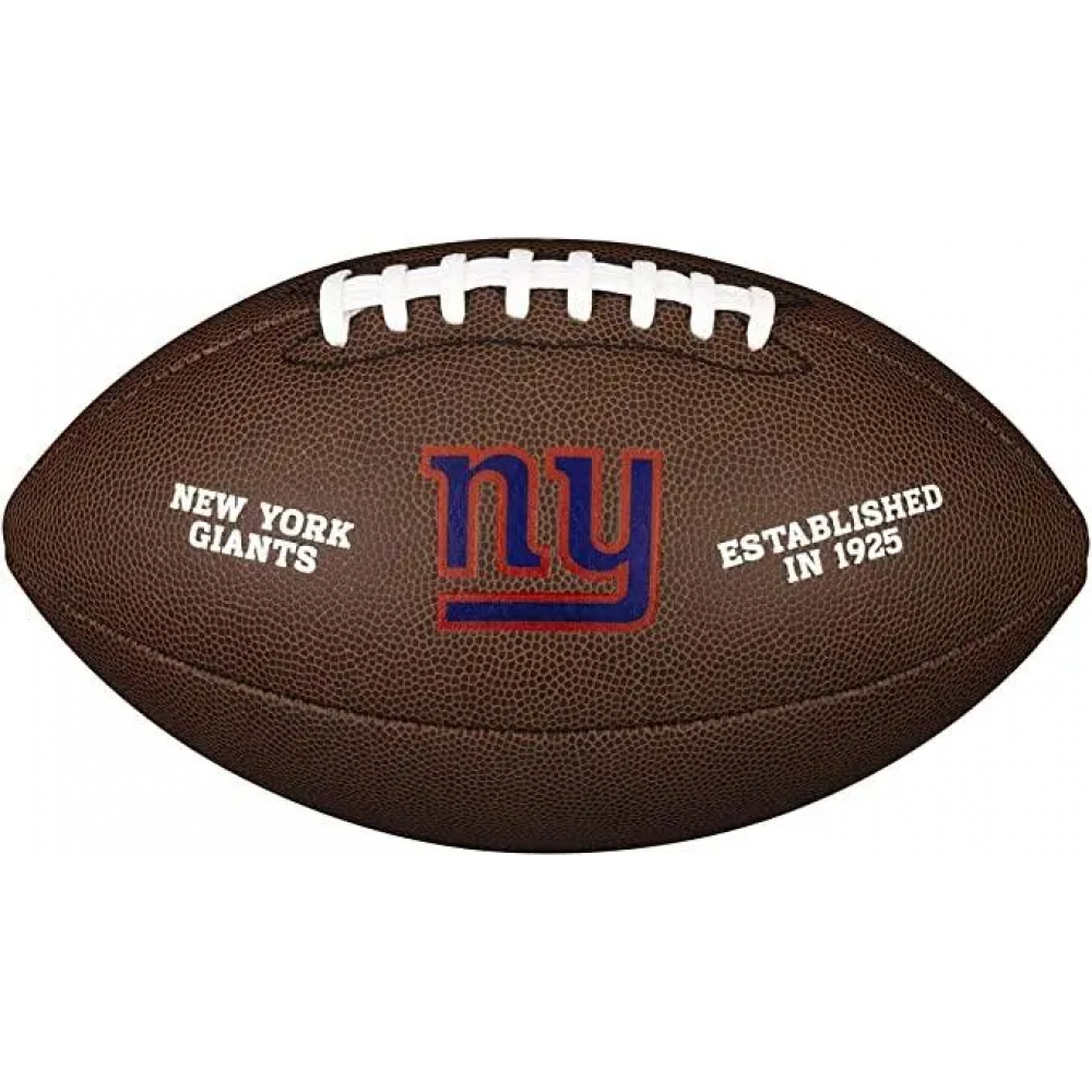 М'яч для американського футболу Wilson NFL New York Giants (WTF1748XBNG)