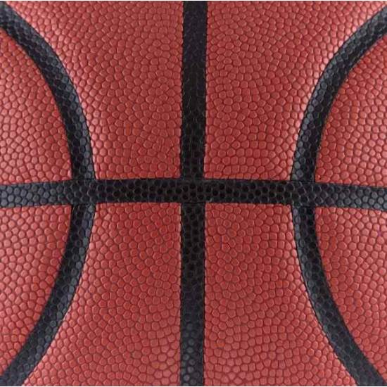 Баскетбольний професійний м'яч Wilson Solution ​​розмір 7 композитна шкіра для залу (WTB0616XBDBB)