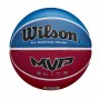 Баскетбольний м'яч Wilson MVP Elite розмір 5, 7 гумовий червоно-синій (WTB1462XB07) Баскетбольний м'яч Wilson MVP Elite розмір 5, 7 гумовий червоно-синій (WTB1462XB07)