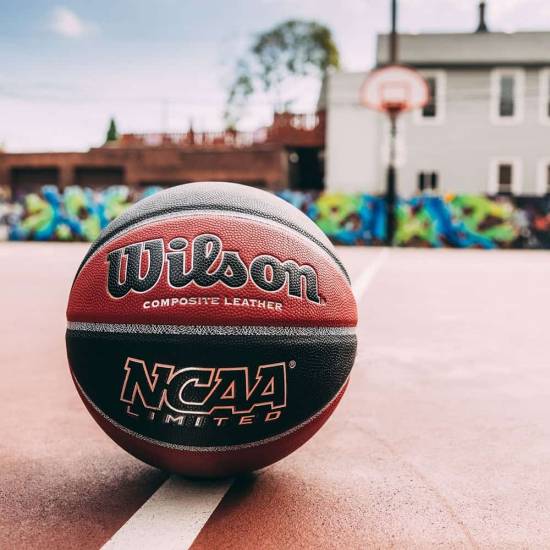 Баскетбольний м'яч Wilson NCAA Limited розмір 7 композитна шкіра (WTB06589XB07)