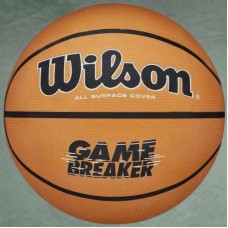 М'яч баскетбольний Wilson Game Breaker Outdoor розмір 5, 6, 7 гумовий (WTB0050XB05)