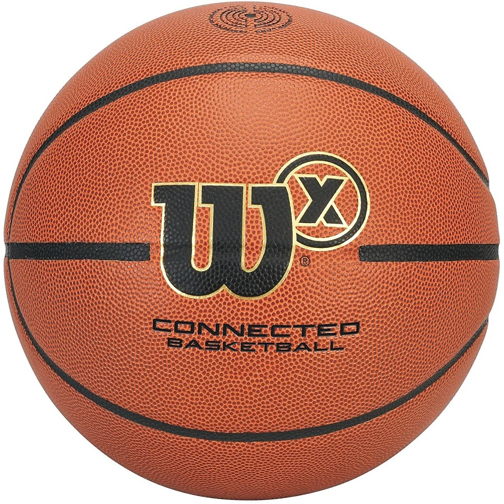 "Розумний" м'яч баскетбольний Wilson WX 295 Connected Basketball розмір 7 композитна шкіра (WTB0300ID) 