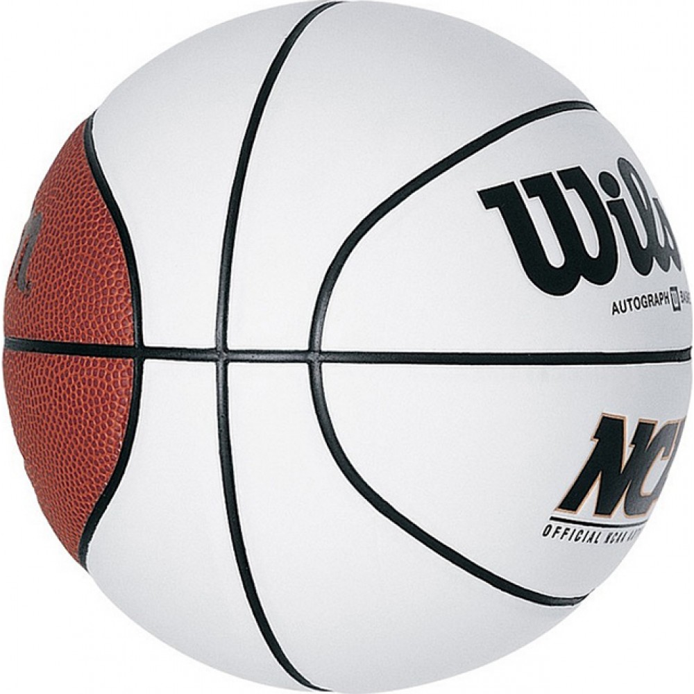 М'яч баскетбольний Wilson Autograph Mini Bball розмір 3 сувенірный для автографів (WTB0503)