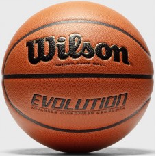 Мяч баскетбольний Wilson Evolution розмір 7 композитна шкіра коричневий (WTB0516XBEMEA)