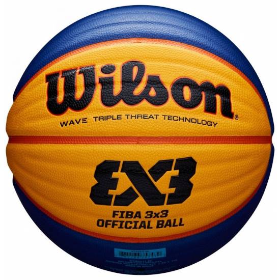 М'яч баскетбольний офіційний Wilson Official FIBA 3х3 Game Ball розмір 6 композитна шкіра (WTB0533XB)