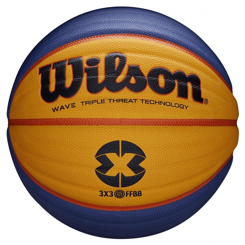 М'яч баскетбольний офиційний Wilson Official FIBA 3х3 Game Ball розмір 6 композитна шкіра (WTB0533XBFFBB)
