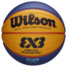 М'яч баскетбольний офиційний Wilson Official FIBA 3х3 Game Ball розмір 6 композитна шкіра (WTB0533XBFFBB)