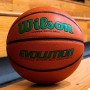 Мяч баскетбольний Wilson Evolution розмір 7 композитна шкіра коричневий (WTB0595XB0701) Мяч баскетбольний Wilson Evolution розмір 7 композитна шкіра коричневий (WTB0595XB0701)