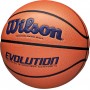 Баскетбольний м'яч Wilson Evolution Indoor Game Ball розмір 7 композитна шкіра коричневий (WTB0595XB0702)