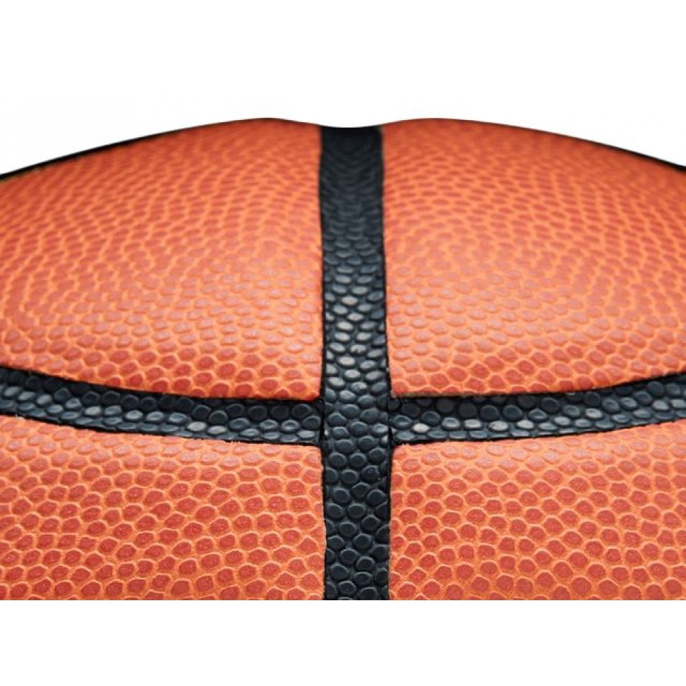Баскетбольний м'яч Wilson Evolution розмір 7 композитна шкіра коричневий (WTB0595XB0705)