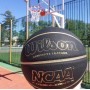М'яч баскетбольний Wilson NCAA Hightlight розмір 7 композитна шкіра чорний (WTB067519XB07) М'яч баскетбольний Wilson NCAA Hightlight розмір 7 композитна шкіра чорний (WTB067519XB07)