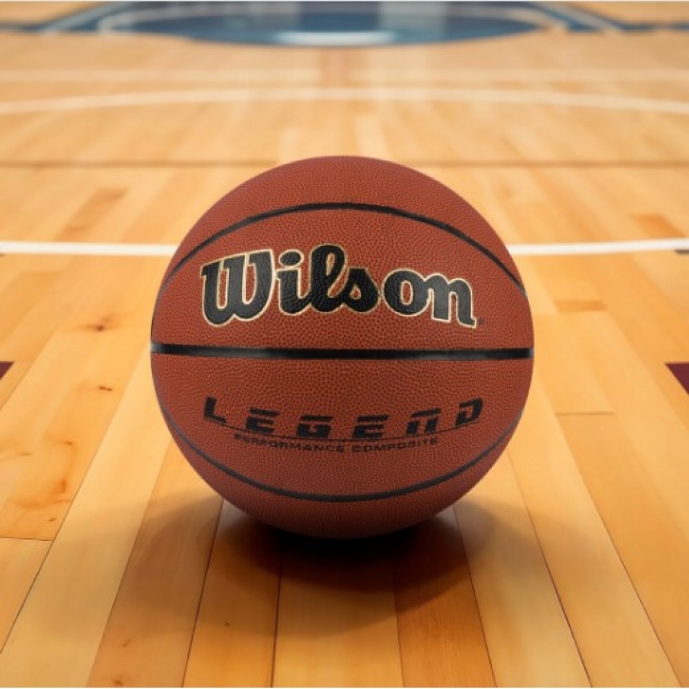 Баскетбольний м’яч Wilson Legend композитна шкіра (розміри 5, 6, 7) — оригінал