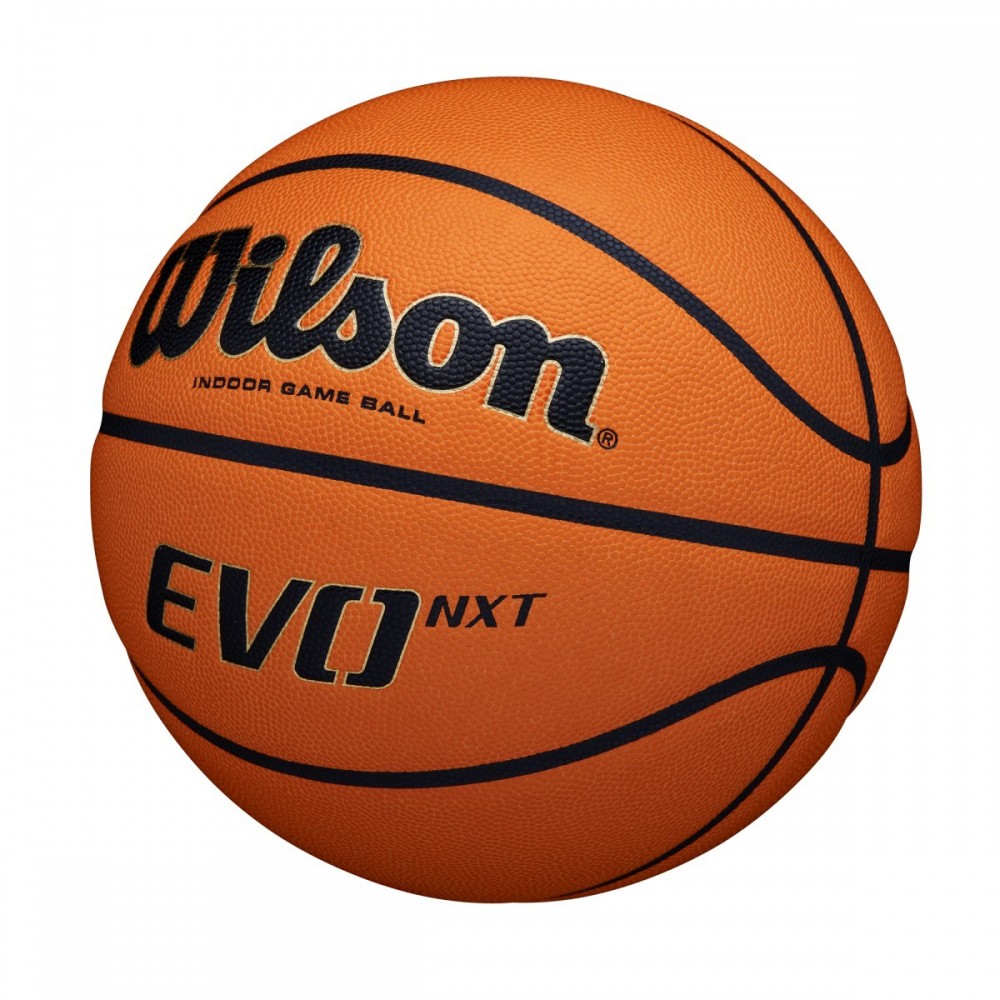 Мяч баскетбольний професійний Wilson Evo NXT FIBA Game Ball розмір 6, 7 композитна шкіра (WTB0965XB)