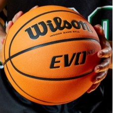 Мяч баскетбольний професійний Wilson Evo NXT FIBA Game Ball розмір 6, 7 композитна шкіра (WTB0965XB)