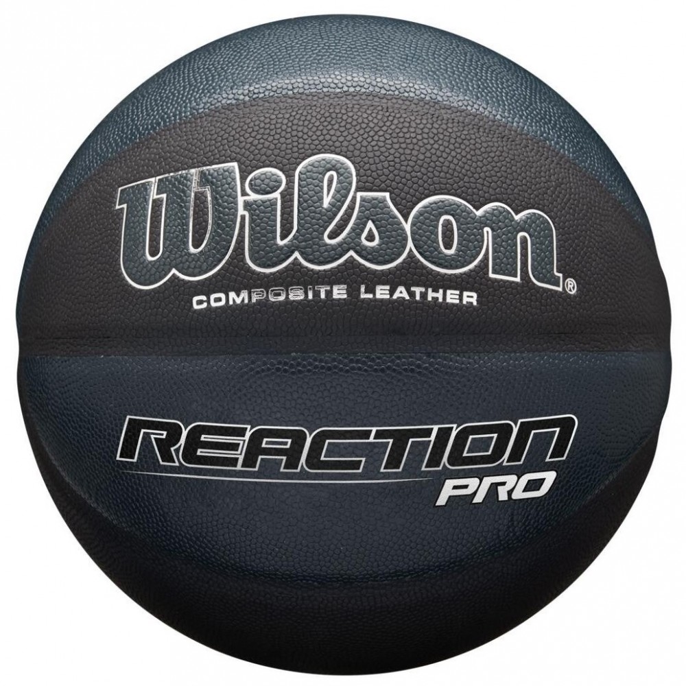 М'яч баскетбольний Wilson Reaction PRO розмір 7 композитна шкіра navy-black (WTB10135XB07)