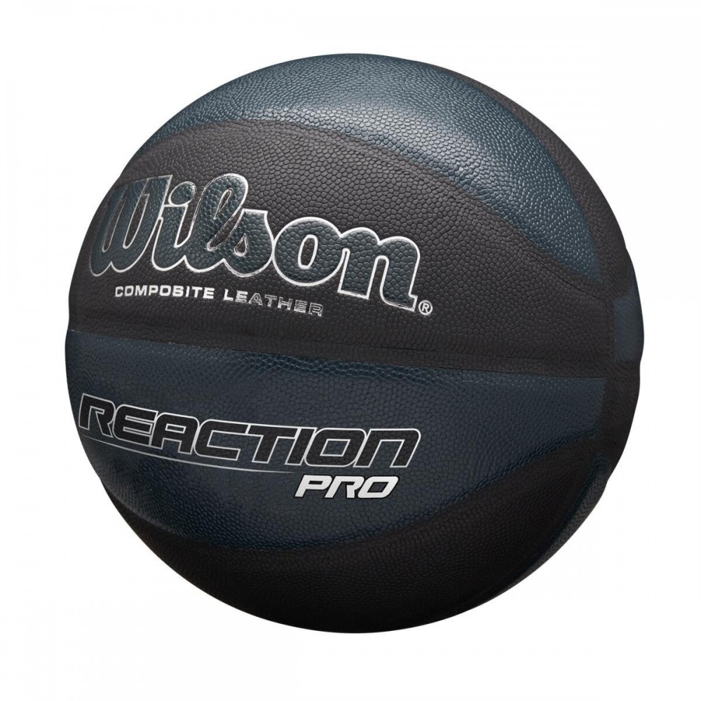 М'яч баскетбольний Wilson Reaction PRO розмір 7 композитна шкіра navy-black (WTB10135XB07)