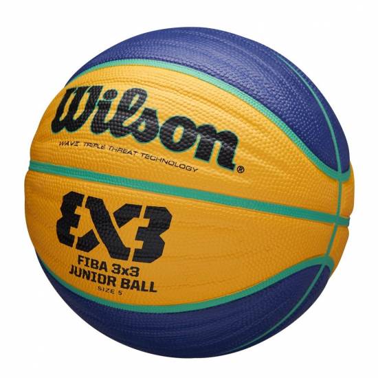 М'яч баскетбольний Wilson Fiba 3x3 Junior розмір 5 гумовий (WTB1133XB)
