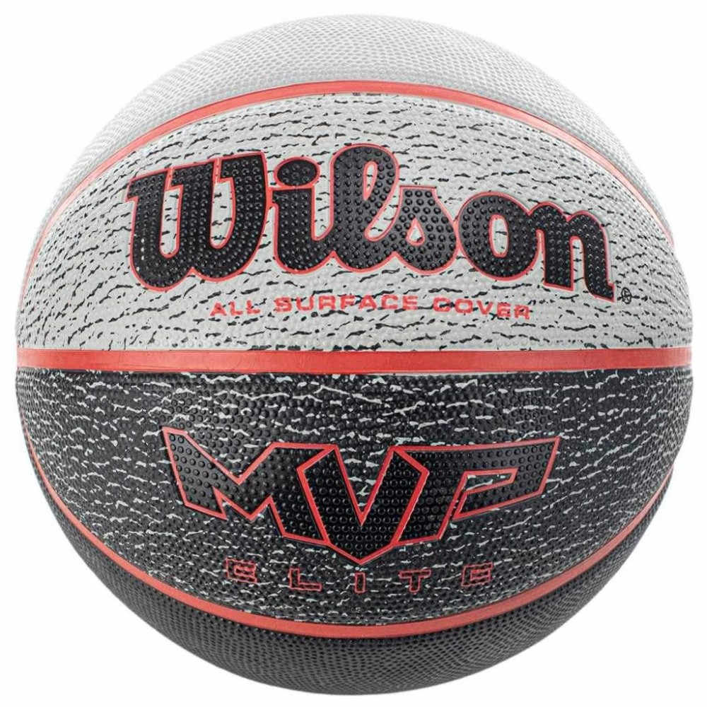 Баскетбольний м'яч Wilson MVP Elite розмір 7 гумовий для вулиці-залу (WTB1460XB07)