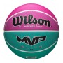 М'яч баскетбольний Wilson MVP Elite розмір 6 гумовий для вулиці-зали рожевий-св.блакитний (WTB1463XB06) М'яч баскетбольний Wilson MVP Elite розмір 6 гумовий для вулиці-зали рожевий-св.блакитний (WTB1463XB06)
