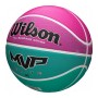 М'яч баскетбольний Wilson MVP Elite розмір 6 гумовий для вулиці-зали рожевий-св.блакитний (WTB1463XB06) М'яч баскетбольний Wilson MVP Elite розмір 6 гумовий для вулиці-зали рожевий-св.блакитний (WTB1463XB06)