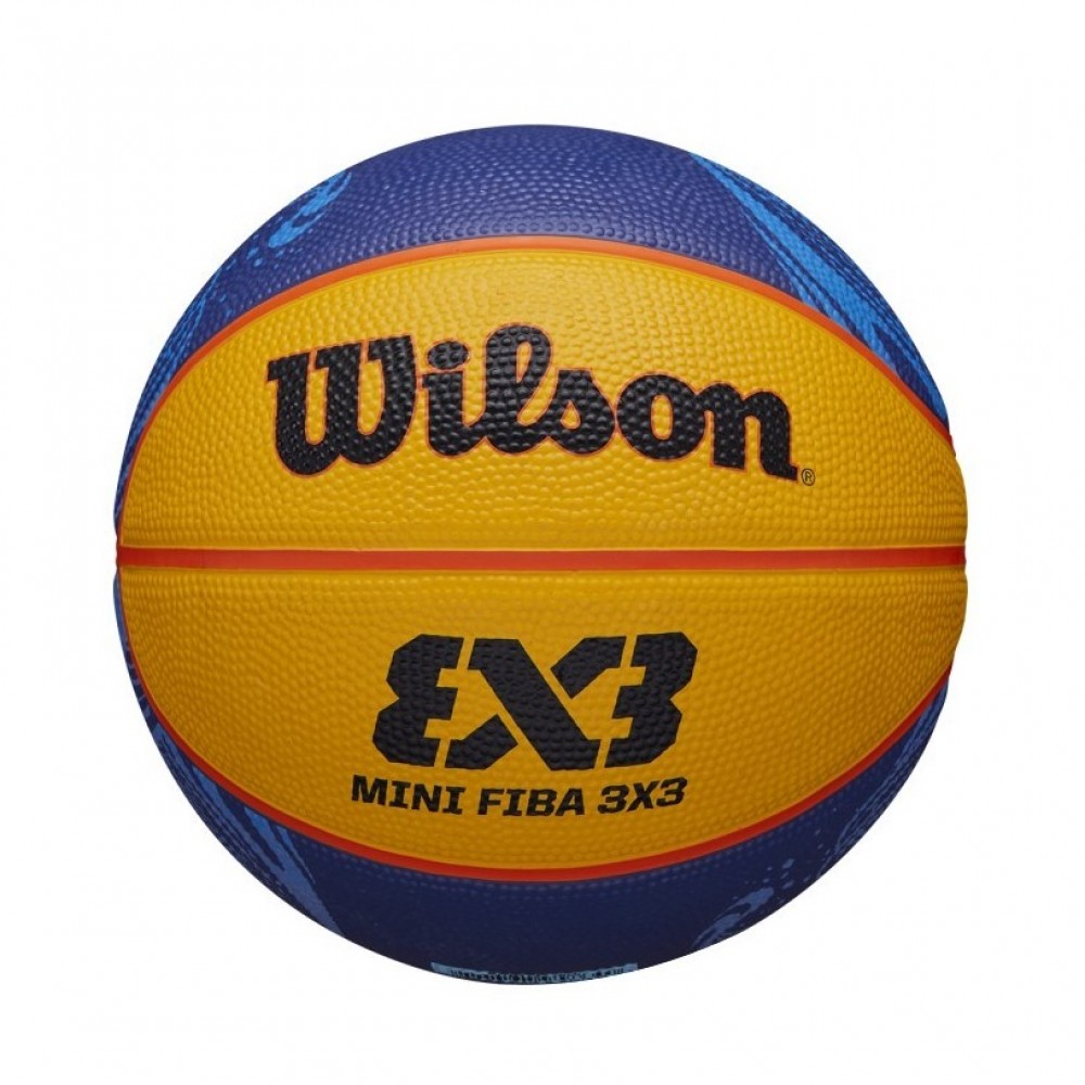 Міні-м'яч баскетбольний Wilson FIBA 3х3 Mini Ball розмір 3 гума модель 2020 (WTB1733XB2020)