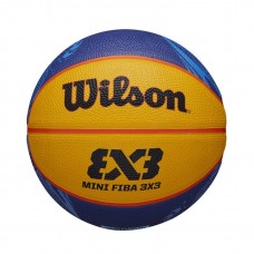Міні-м'яч баскетбольний Wilson FIBA 3х3 Mini Ball розмір 3 гума модель 2020 (WTB1733XB2020)
