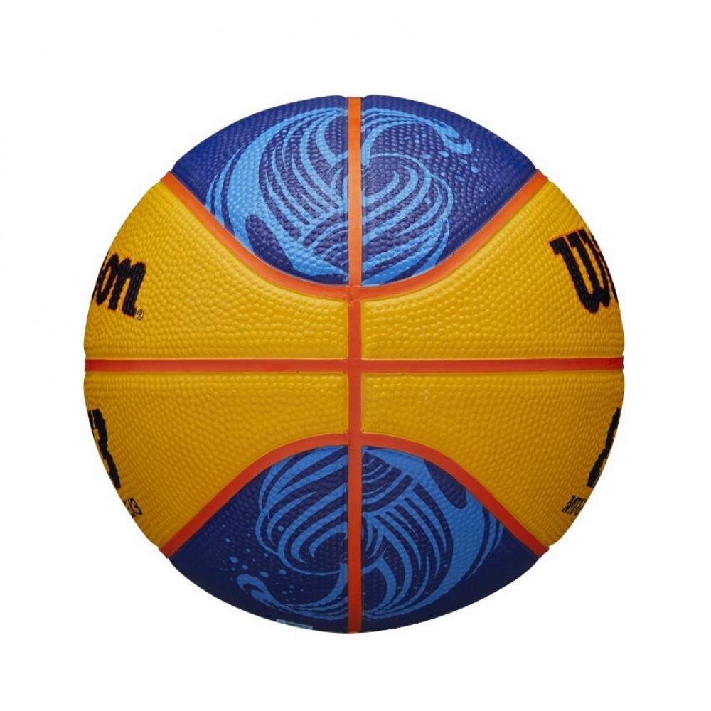 Міні-м'яч баскетбольний Wilson FIBA 3х3 Mini Ball розмір 3 гума модель 2020 (WTB1733XB2020)