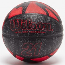 М'яч баскетбольний Wilson 21 SERIES розмір 7 гумовий (WTB2103XB07)