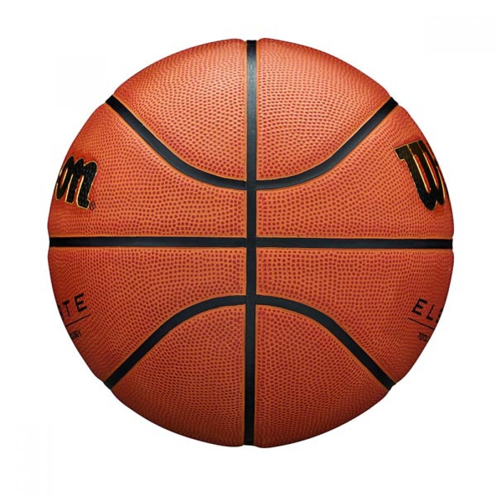  Баскетбольний м'яч Wilson Target Elevate розмір 7 коричневий для гри на вулиці - в залі (WTB2901XB07)