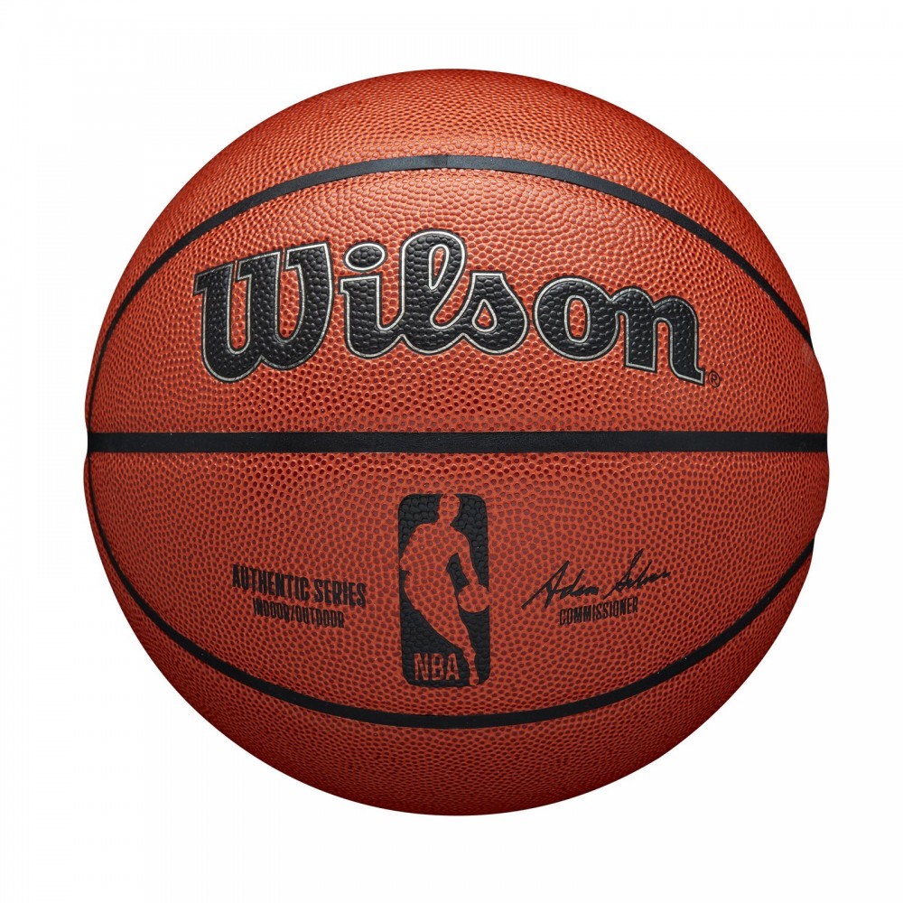 М'яч баскетбольний Wilson NBA Authentic Indoor Outdoor розмір 7 композитна шкіра (WTB7200XB07)