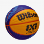 М'яч баскетбольний офіційний Wilson Official FIBA 3х3 Paris Game Ball розмір 6 композитна шкіра (WZ1011502XB6F)