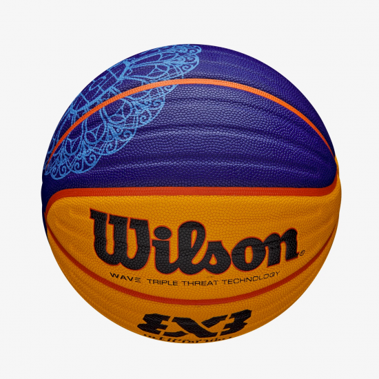 М'яч баскетбольний офіційний Wilson Official FIBA 3х3 Paris Game Ball розмір 6 композитна шкіра (WZ1011501XB)