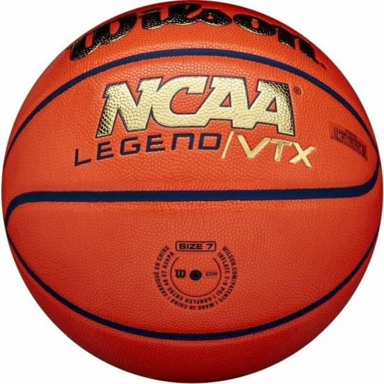 М'яч баскетбольний Wilson NCAA Legend VTX розмір 7 композитна шкіра (WZ2007401XB7)