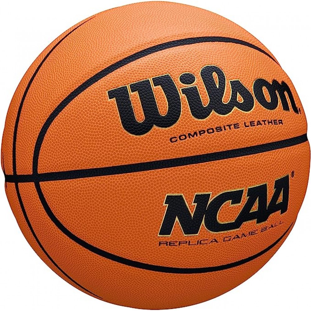 Баскетбольний м'яч Wilson NCAA R Game Ball розмір 7 композитна шкіра оригінал (WZ2022101XB7)