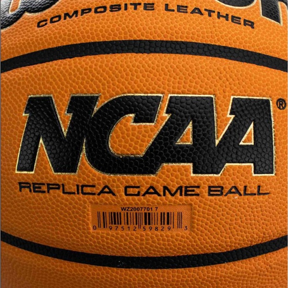 М'яч баскетбольний Wilson NCAA R Basketball розмір 7 композитна шкіра (WZ2007701XB7)