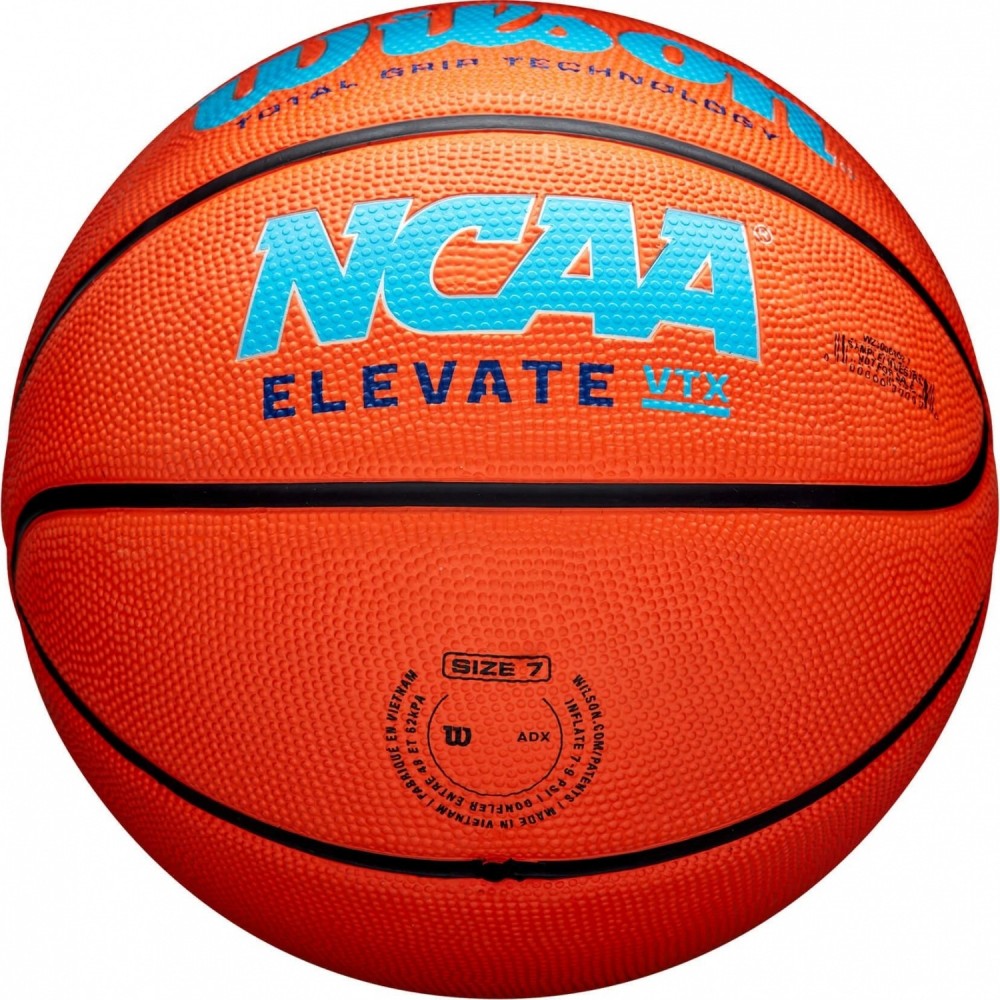 М'яч баскетбольний Wilson NCAA Elevate розмір 5, 7 гумовий для гри на вулиці (WZ3006802XB07)