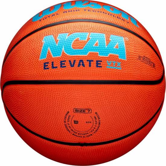 М'яч баскетбольний Wilson NCAA Elevate розмір 7 гумовий для гри на вулиці (WZ3006802XB07)