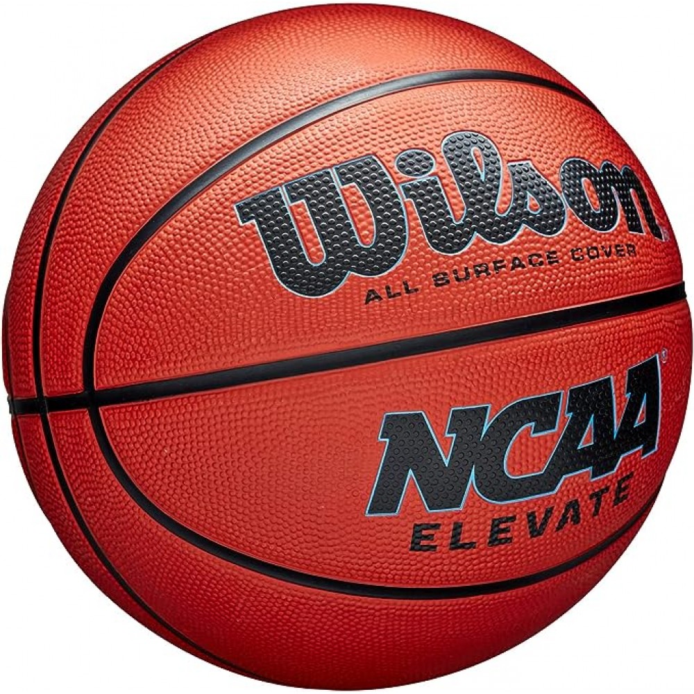 М'яч баскетбольний Wilson NCAA Elevate Outdoor розмір 5, 6, 7 гумовий для гри на вулиці оригінал (WZ3007001XB7)