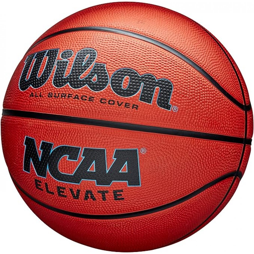 М'яч баскетбольний Wilson NCAA Elevate Outdoor розмір 5, 6, 7 гумовий для гри на вулиці оригінал (WZ3007001XB7)