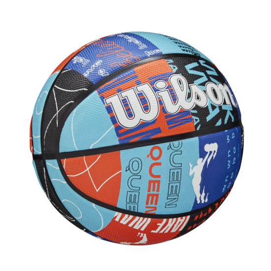 М'яч баскетбольний Wilson WNBA Heir DNA Outdoor розмір 6 гумовий (WZ3009201ID)