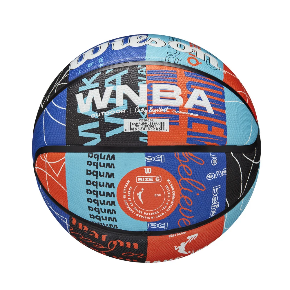 М'яч баскетбольний Wilson WNBA Heir DNA Outdoor розмір 6 гумовий (WZ3009201ID)