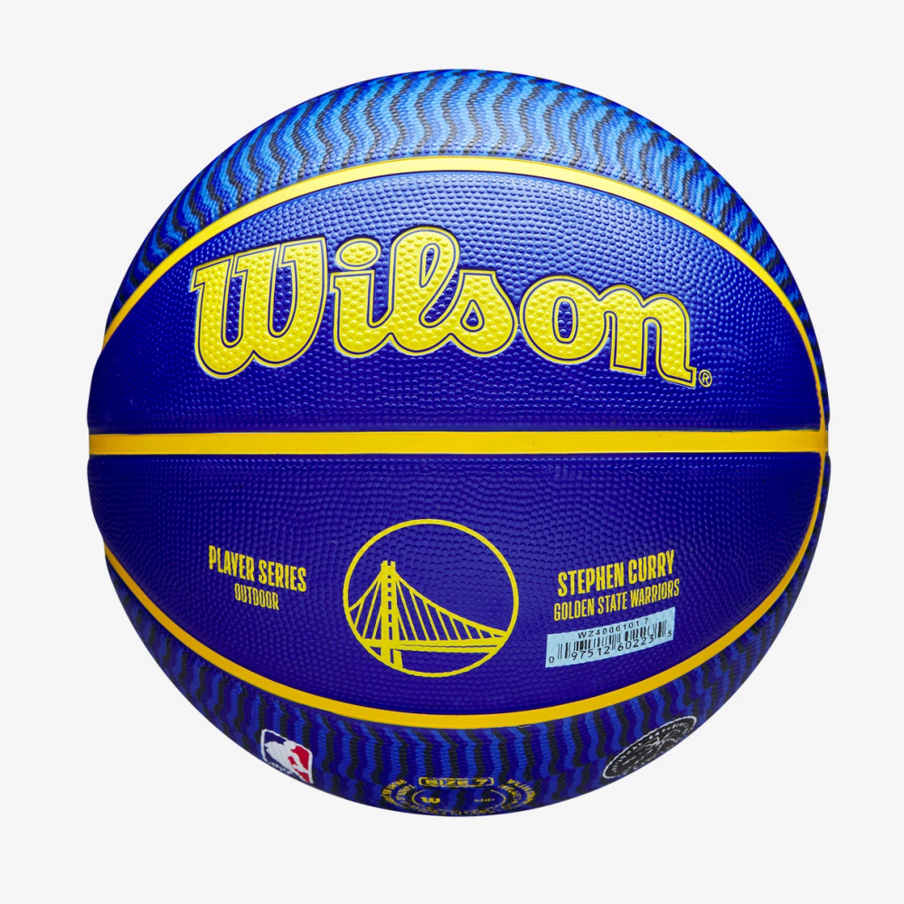 М'яч баскетбольний Wilson NBA Player Icon Stephen Curry Outdoor розмір 7 гумовий (WZ4006101XB)