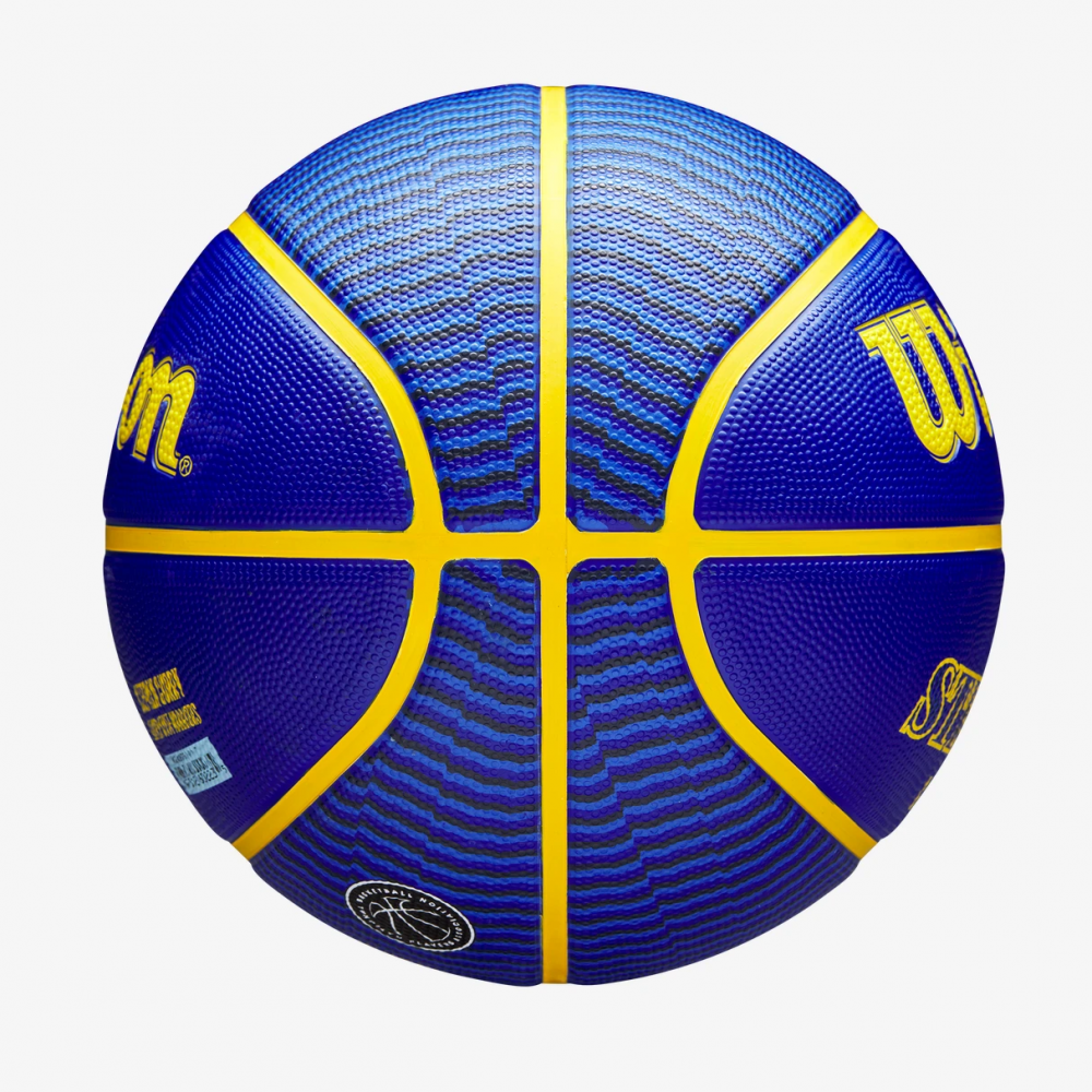 М'яч баскетбольний Wilson NBA Player Icon Stephen Curry Outdoor розмір 7 гумовий (WZ4006101XB)