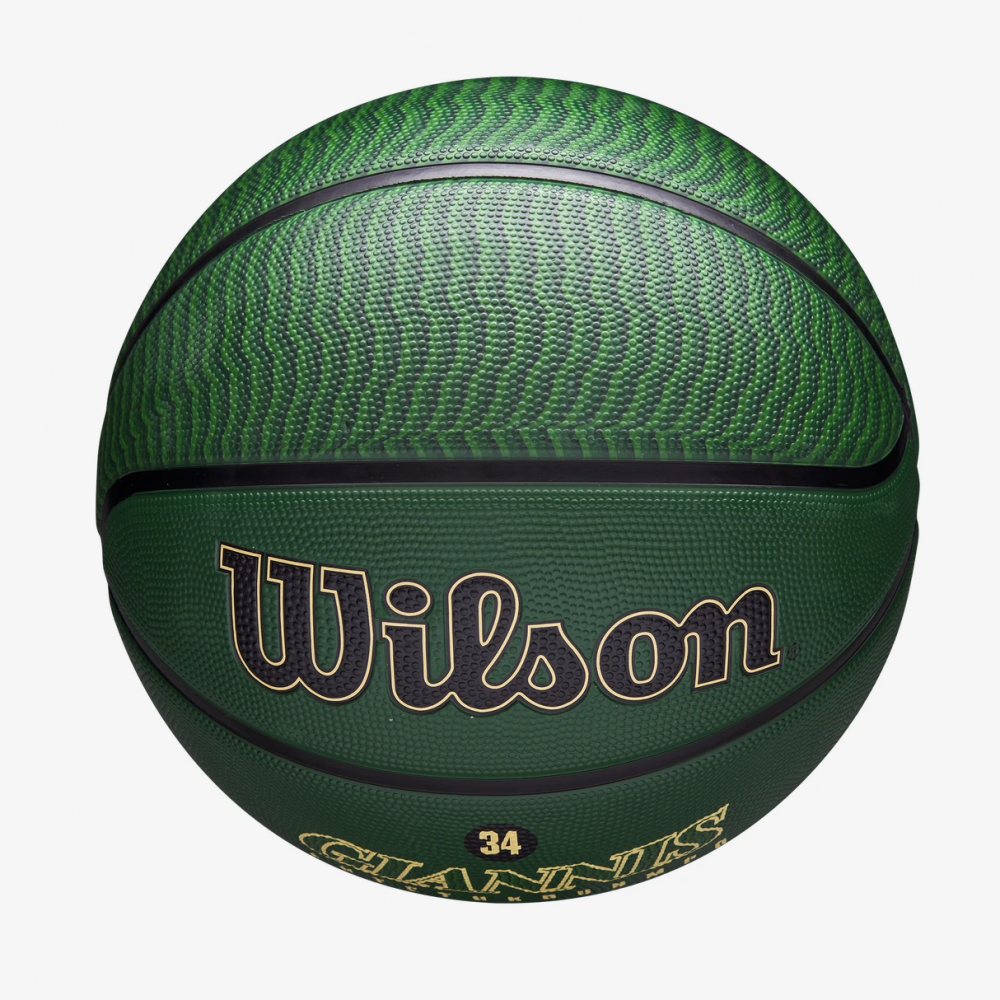 М'яч баскетбольний Wilson NBA Player Icon Giannis Antetokounmpo Outdoor розмір 7 гумовий (WZ4006201XB)