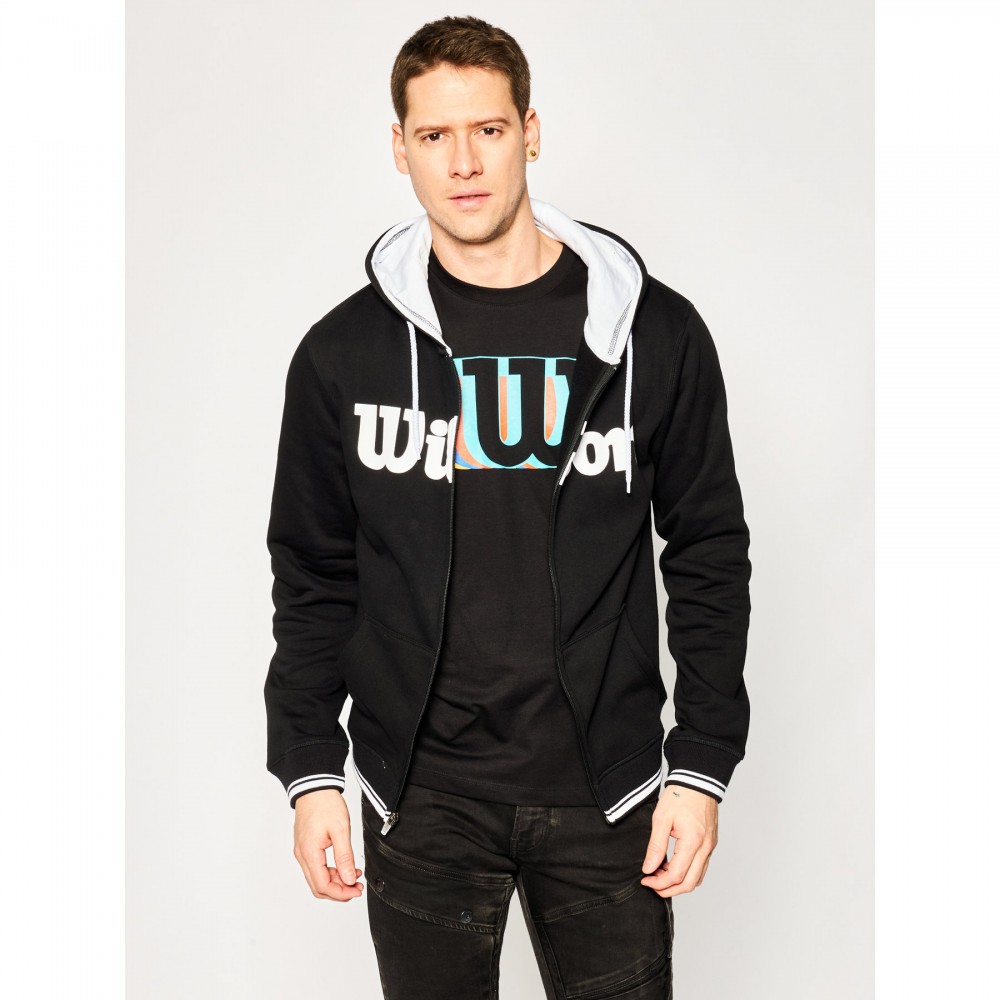 Худі чоловіча спортивна Wilson Men's Hooded Sweatshirt розмір XL (WRA765901XL)