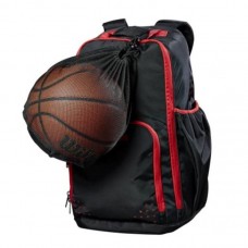 Рюкзак баскетбольний Wilson Evolution 40 л з чохлом-сіткою для баскетбольного м'яча (WTB18419RD-1)